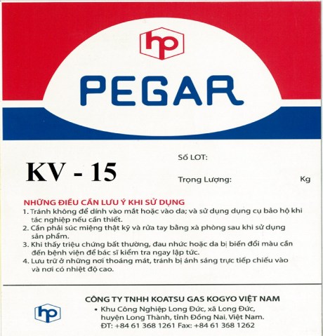 Pegar KV15 glue